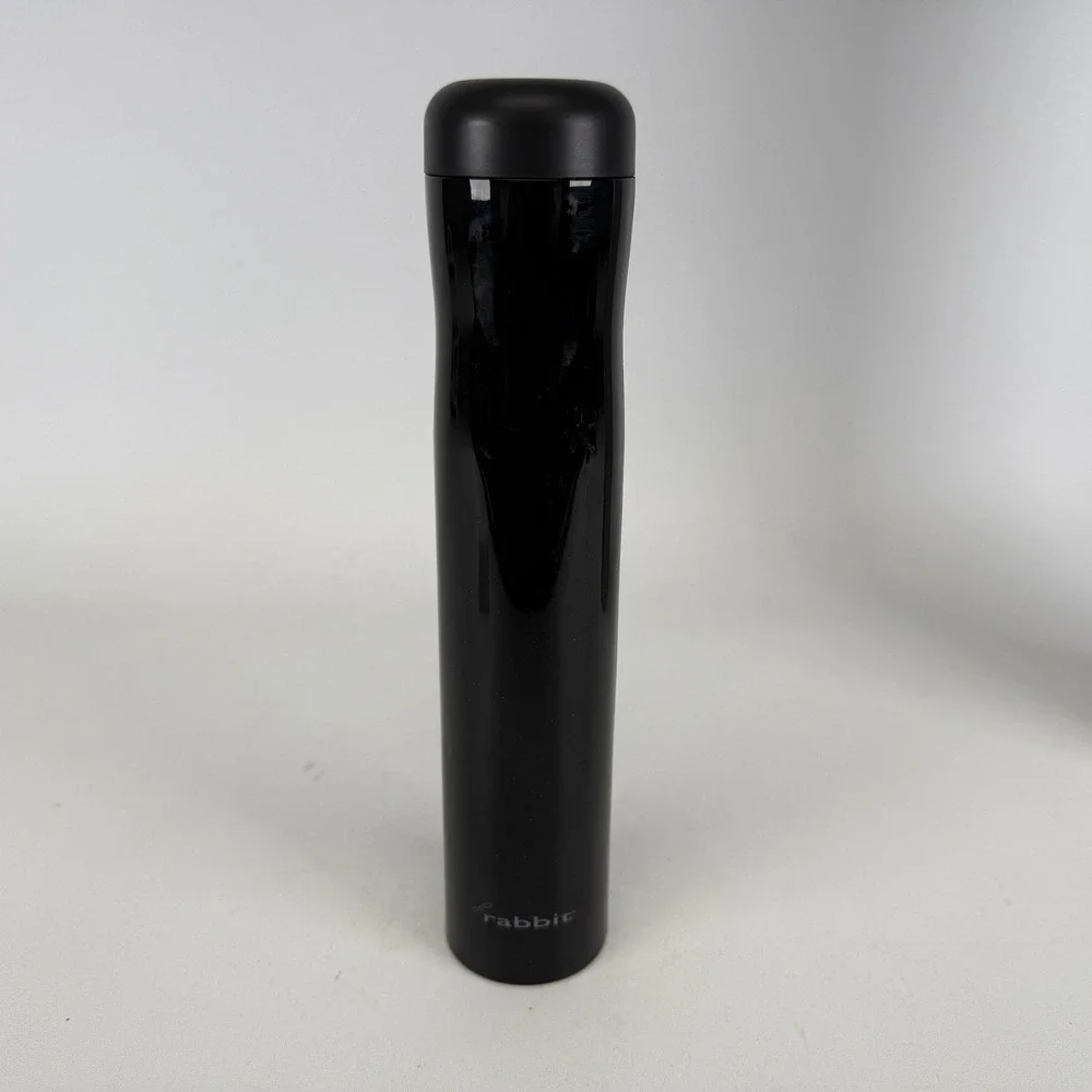 Rabbit Automatic Electric Corkscrew Black Rechargeable Wine Opener W6315N
